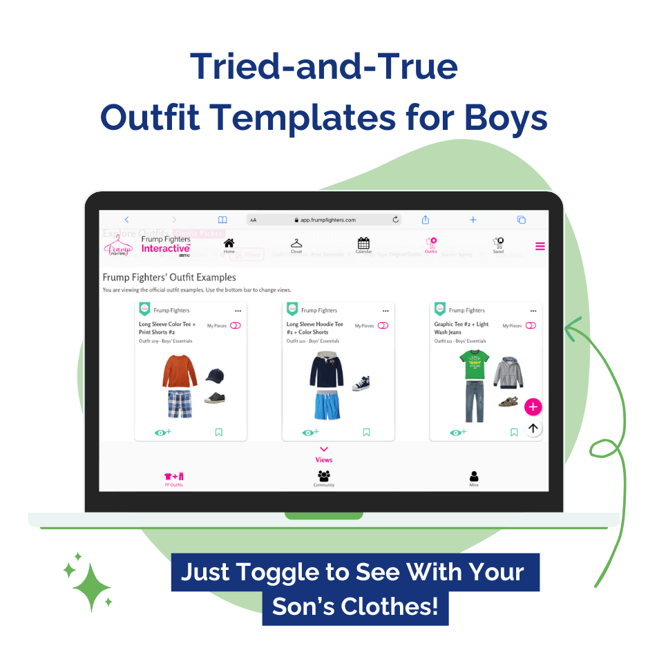 Tried-and-true outfit templates: Proven Outfit Templates for Kids - How to Do a Kids Capsule Wardrobe Easily
