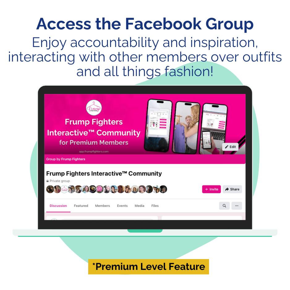 Access to Facebook Group Style Community for Fashion, Beauty, Style Inspiration, and Accountability