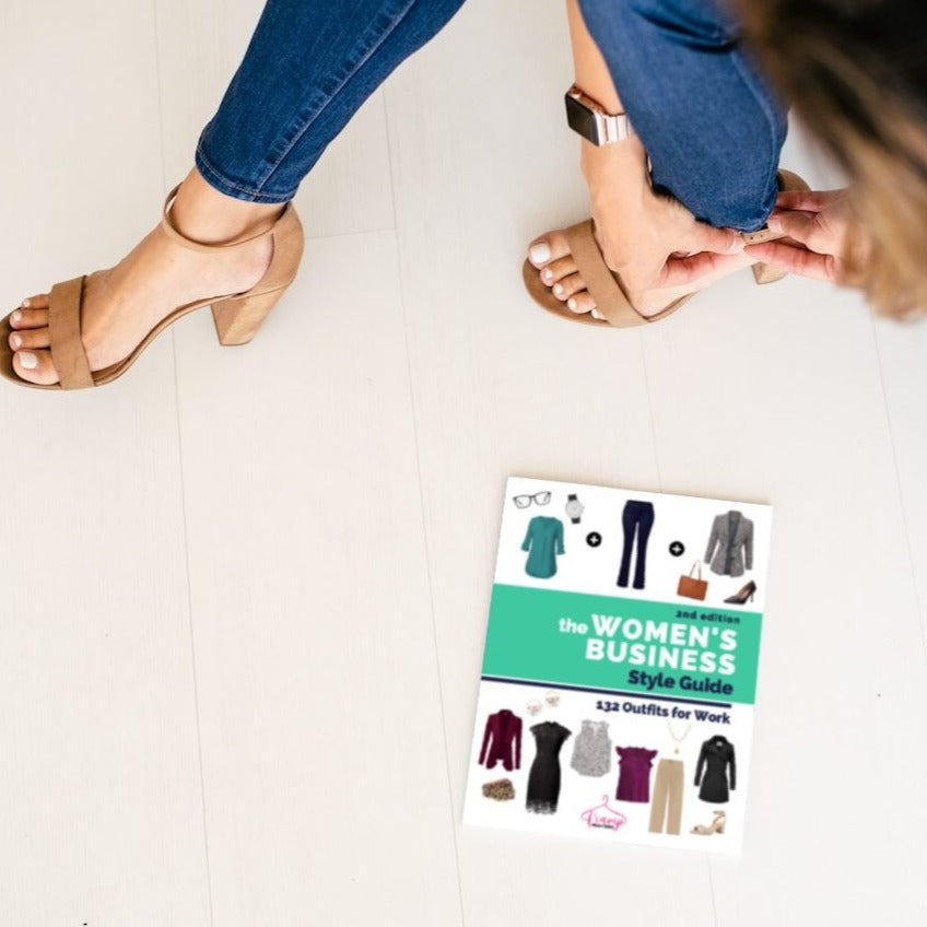 The Women's Business Style Guide - Capsule wardrobe checklist and outfit ideas for work attire.