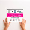 Load image into Gallery viewer, The What to Wear Outfit Planner Calendar Printable with Casual Capsule Wardrobe Plan for Stay at Home Moms