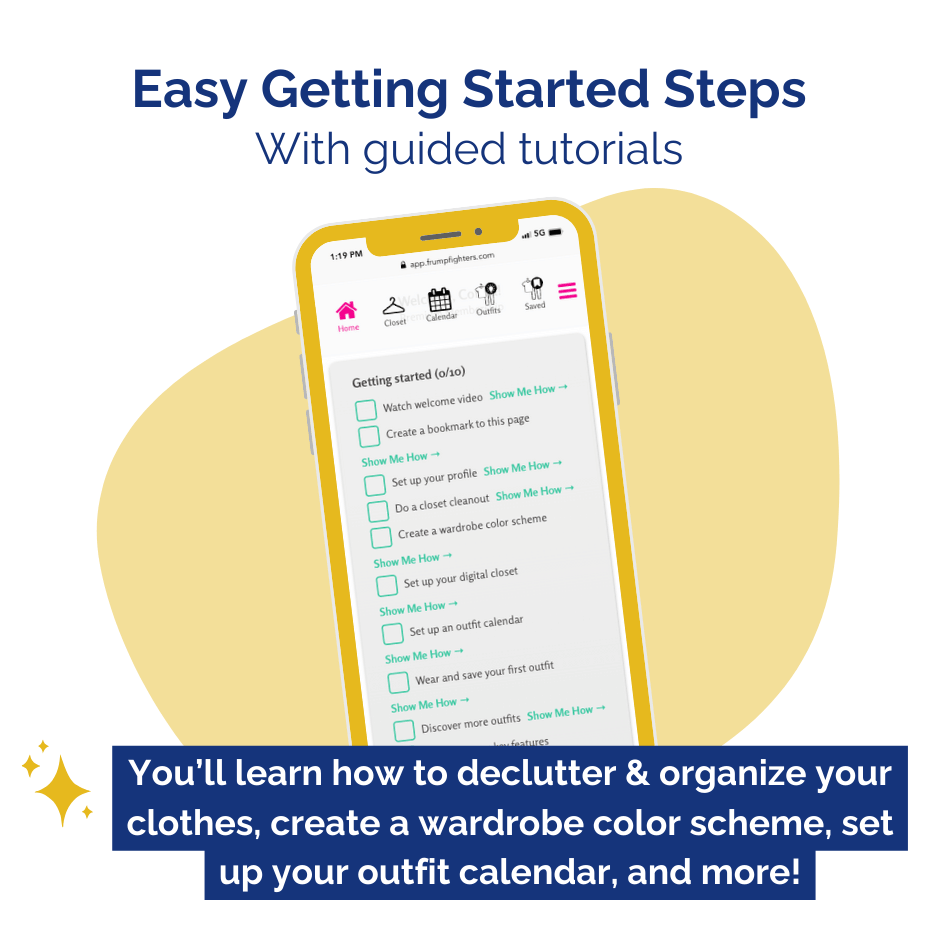 Getting started steps checklist to make it easy to set up your systematized athleisure wardrobe: Follow Our Easy Getting Started Steps Checklist to Create Your Perfect Athleisure Wear Capsule Wardrobe