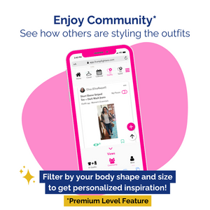 Say goodbye to wardrobe dilemmas - enjoy easy outfit feedback with a community of friendly members to draw inspiration from.
