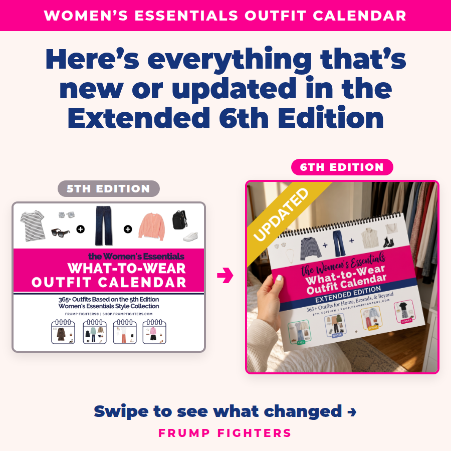 UPDATED EDITION: The Extended Women's Essentials What-to-Wear Outfit Calendar (6th Ed.)