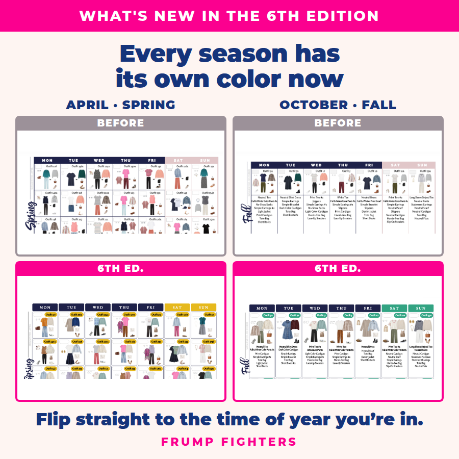 UPDATED EDITION: The Extended Women's Essentials What-to-Wear Outfit Calendar (6th Ed.)