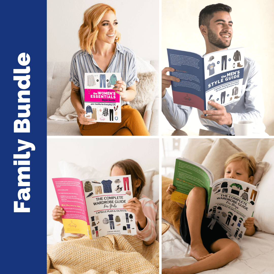 Family Bundle of Style Guide Books (Moms' + Dads' + Kids' Guides) - Save 40%