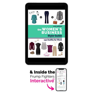 iPad eBook Package + Closet App - Women's Business Casual and Business Professional Style Guide - Capsule wardrobe checklist and outfit ideas for work attire.