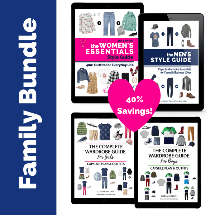 Family Bundle of Style Guides (Moms' + Dads' + Kids' Guides) - Save 40%
