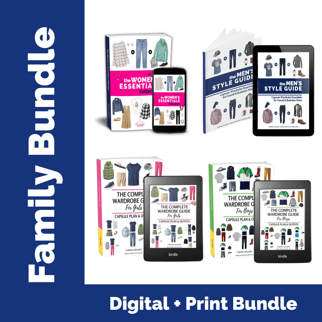 Family Bundle of Style Guide Books (Moms' + Dads' + Kids' Guides) - Save 40%