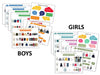 Load image into Gallery viewer, &quot;Get Dressed!&quot; Cheat Sheets for Kids