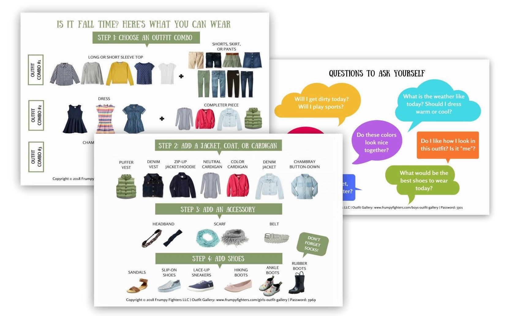 Family Bundle of Style Guide Books (Moms' + Dads' + Kids' Guides) - Save 40%